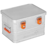 AluBox B29 - Aluminium Transportbox 29 Liter Alukiste mit Gummidichtung - Inhalt vor Staub und Spritzwasser geschützt, abschließbar