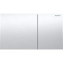 Betätigungsplatte Sigma 70 für 2-Mengen Spülung (Ausführung: Betätigungsplatte Sigma 70 für 2-Mengen Spülung Glas-schwarz)