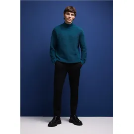 STREET ONE Strukturpullover Blau 3XL