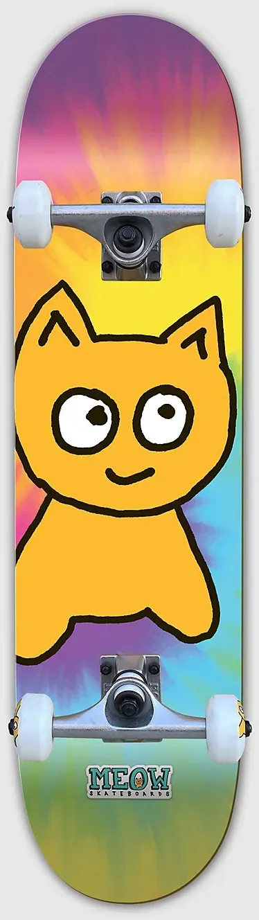 Meow Skateboards Big Cat Soft Top Tie 7.25