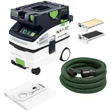 Festool CTM MIDI I CLEANTEC Absaugmobil ( 574822 ) Set mit 1x Hauptfilter, 1x Nassfilter und 5x Filtersack