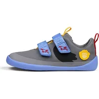 Affenzahn Barfußschuh Lucky Tukan Grau / Hellblau 30