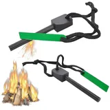 Przydasie Maxi Feuerstein Feuerstahl 10,5 cm – 20.000 Zündungen – Magnesium Feuerstarter – wetterfest und kompakt – robust und langlebig – ideal für Outdoor, Camping, Survival