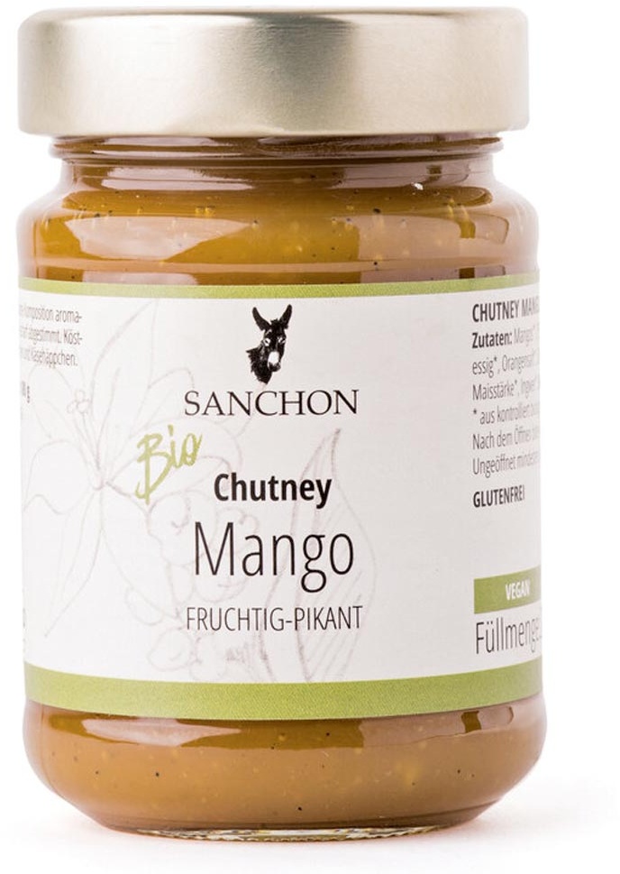 Sanchon Bio Mango Chutney 200 gr
