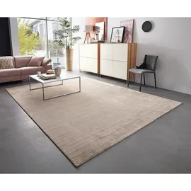 Musterring Handwebteppich Malibu 250 x 350 cm Viskose Beige