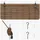 vidaXL Bambusrollo 130 x 220 cm Braun