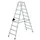 Günzburger Doppelleiter 9 Stufen (40218)