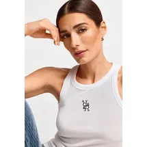 richroyal Tanktop gerippt weiß L (40)