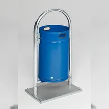Proregal Robuster Rohrbogenständer 60 l Blau