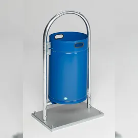 Proregal Robuster Rohrbogenständer 60 l Blau