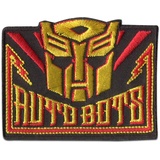 Hasbro © Transformers Autobots - Aufnäher, Bügelbild, Aufbügler, Applikationen, Patches, Flicken, zum aufbügeln, Größe: 7,1 x 5,5 cm