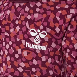 hummel hmlCONFETTI langarm Baby-Kleid 3430 | windsor wine 56