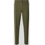 Boss Green Tapered Fit Hose mit Bügelfalten Modell 'PS SPIRIT 70', Oliv, 48