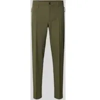 Boss Green Tapered Fit Hose mit Bügelfalten Modell 'PS SPIRIT 70', Oliv, 48