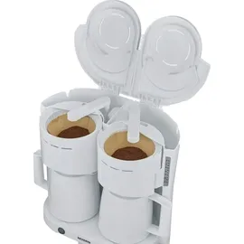 Severin Duo-Filterkaffeemaschine KA 9314 weiß