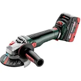 Metabo WVB 18 LT BL 11-125 Quick inkl. 2 x 5,5 Ah + metaBox 165 L