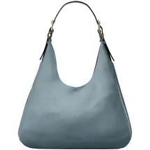 Michael Kors Nolita Large Schultertasche Nubukleder Blue