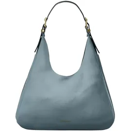Michael Kors Nolita Large Schultertasche Nubukleder Blue