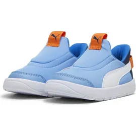 Puma Courtflex V3 Ease In Team Light Blue / White / Club Navy 20