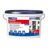 Baufan Fassadenfarbe EXTRA weiß 2,5 l