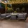 MONSTER SHOP Modulares Gartenlounge-Set 8-tlg. Grau