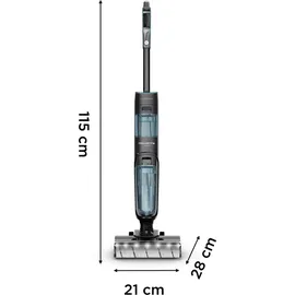 Rowenta X-Clean 5 Schwarz/Blau