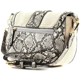 Valentino Gigante Umhängetasche Kunstleder Beige/Mehrfarbig