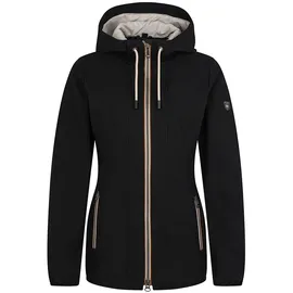 Knuffelwuff Damen Softshell Jacke Manhattan Größe: L / 40 Schwarz