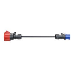 go-e Adapter Gemini flex 11kW auf 16A CEE blau