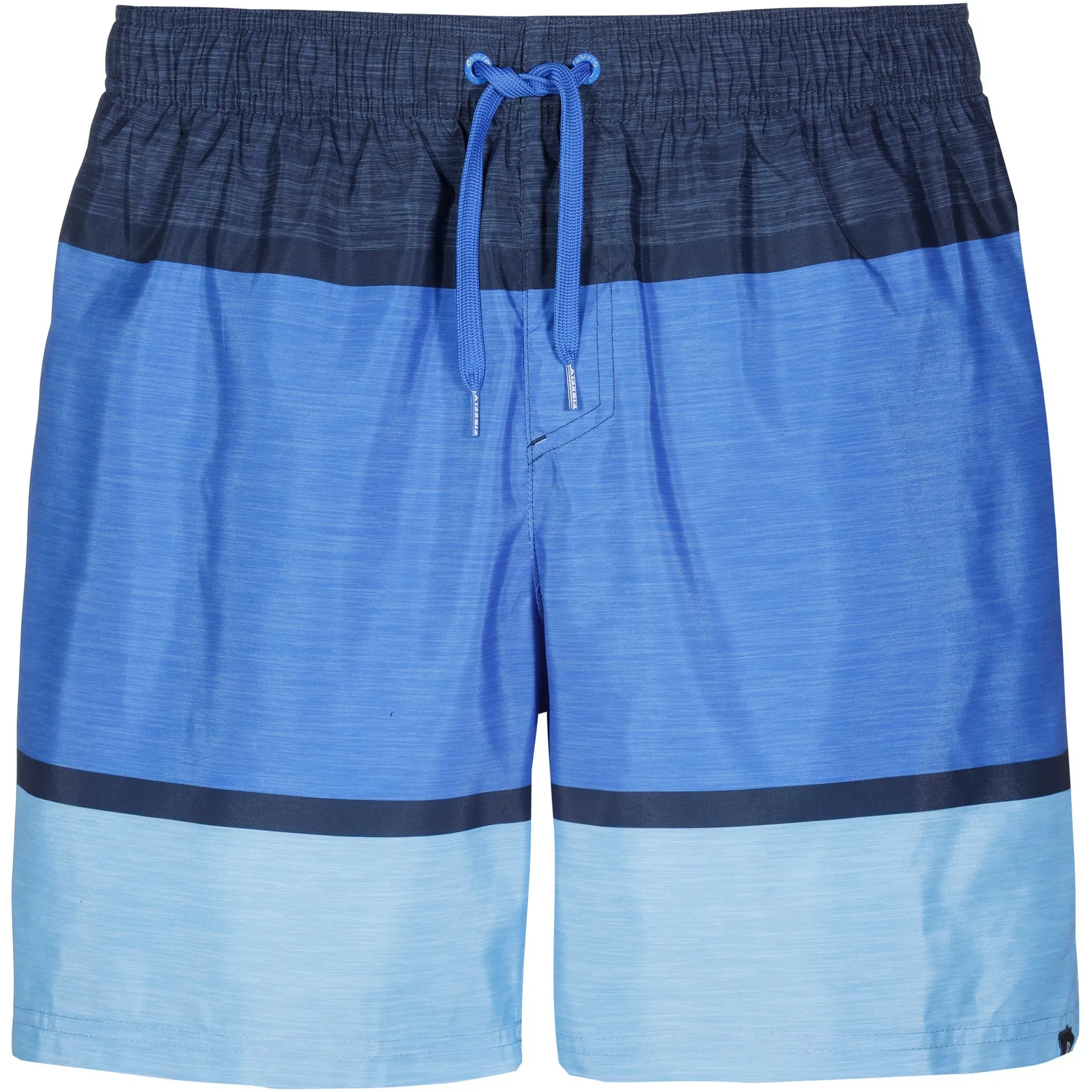FIREFLY LARIO M MELANGE STRIPE Badehose Herren in blue royal, Größe L - blau
