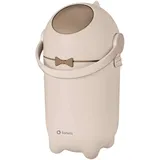 lionelo Purebin – Windeleimer geruchsdicht, für universelle Beutel (ohne Kassette), Einhand-Bedienung, 10 L – hygienischer Windelbehälter für Babyzimmer