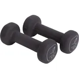 Energetics Hantel Neopren Kurzhantel 2 x 3,0 kg schwarz/grau