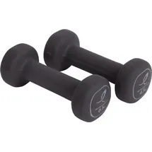 Energetics Hantel Neopren Kurzhantel 2 x 3,0 kg schwarz/grau