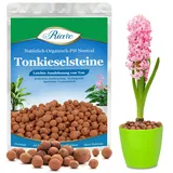 Riare 10L Blähton Für Pflanzen Organische Blähtonkiesel Hydrokultur Granulat Tnkugeln Pflanzen Tongranulat für Zimmerpflanzen Topfpflanzen Orchideen und Andere Gartenutensilien (10L)