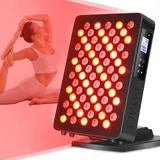 VAYALT Rotlichtlampe, Infrarotlampe mit Timer, Rotlicht Therapie für Verbesserte Haut, Schmerzlinderung, Schnelle Erholung,630/660/810/830/850nm Wellenlänge LED Rotlicht Wärmelampe (Rot/Nah-Infrarot)