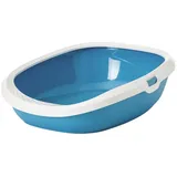 Savic Katzentoilette Gizmo Large Blau/Weiß