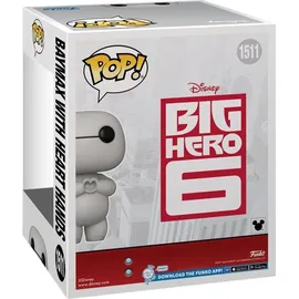 Funko POP! Baymax - Riesiges Robowabohu Oversized - Baymax(Heart Hands) Super: BH6