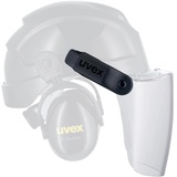 Uvex Visier für Helm magnetisch Störlichtbogen 1 9906006, Unisex, transparent
