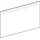 Geberit Option Basic Square Lichtspiegel, Beleuchtung oben, 502810001