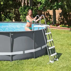 Intex Poolleiter Grau 132 cm