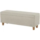 Jette Home Bettbank mit Stauraum Jette Flex , beige , Maße (cm): B: 122 H: 47 T: 42.0