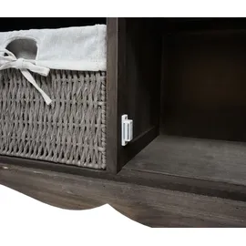 Mendler Waschbeckenunterschrank 60 x 65 x 31 cm Braun/Grau