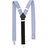 Hosenträger OLYMP "verstellbar", Damen, blau (hellblau), Seide, Strukturmuster, Hosenträger