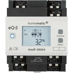 Smart Home Funk-Schaltaktor für Hutschienenmontage HmIP-DRSI4, 4-fach