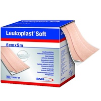 BSN Medical Leukoplast Soft Pflaster 6 cmx5 m Rolle