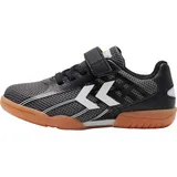 hummel Root Elite Handballschuhe mit Klettverschluss Kinder black 28