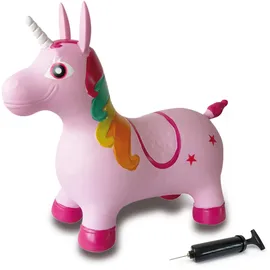 Jamara Einhorn mit Pumpe Hüpftier