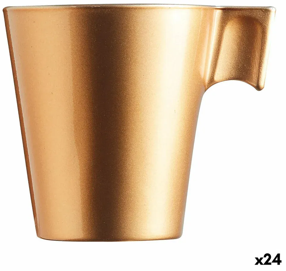 Kop Luminarc Flashy Gold 80 ml Glas