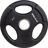 Sport-Thieme Hantelscheibe Wettkampf PU 15 kg schwarz