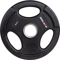 Sport-Thieme Hantelscheibe Wettkampf PU 15 kg schwarz